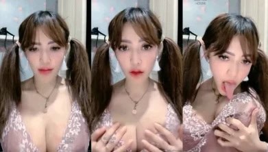 Indonesian Viral Terbaru BeeFlo Cantik Toge Basah Bling2